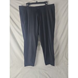 Lululemon Commission Pant Classic Black Mens 38x26.5 Performance Chino Trousers